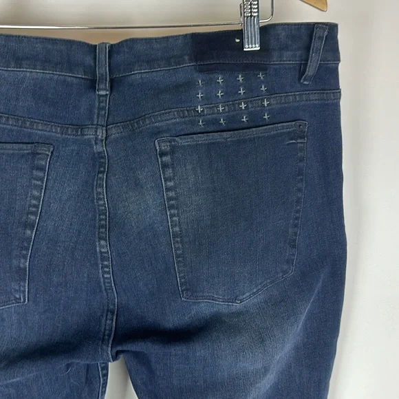 Ksubi Van ankle Jeans Stretch Blue button Fly Men’s Size 38 x 32”